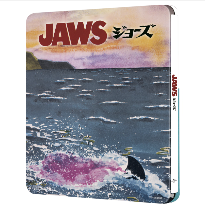 JAWS 4K Ultra HD Japanese Art Design Steelbook Coming Soon — The